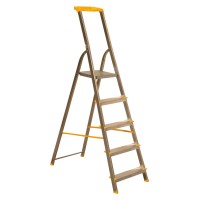 Alve Enostranska aluminijasta lestev 5 stopnic do 150 kg