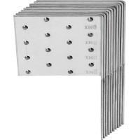 Vezni kotnik 80 mm x 80 mm x 80 mm, pocinkan, 10 kosov