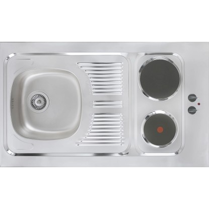 Respekta Mini kuhinja Pantry 100S 100 cm bela