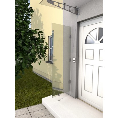 Stranski zaslon HD Prozoren 180 cm x 60 cm