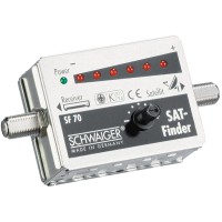Schwaiger SAT iskalnik 6 LED Ton