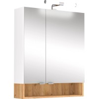 baliv Ogledalna LED-omarica BM-6640 Bela