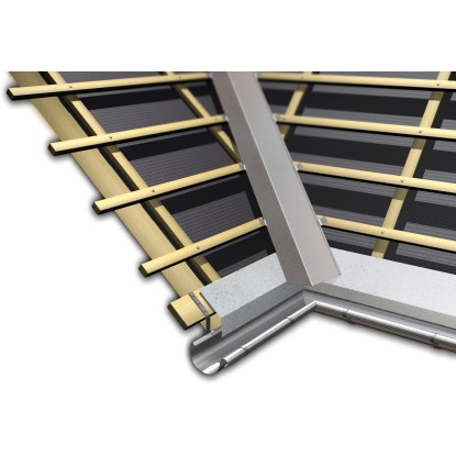 Pločevina za žloto mere 333 mm x 1000 mm iz aluminija naravna