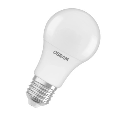 Osram LED sijalka Classic A Mat E27 8,5 W 806 lm Toplo bela komplet 5 kosov
