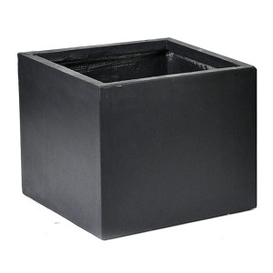 M Collections Korito za rože Cubihi 34 cm x 34 cm antracit