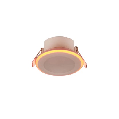 Trio Vgradna LED-svetilka Argus 1-plamenska bela mat Ø 8,2 cm