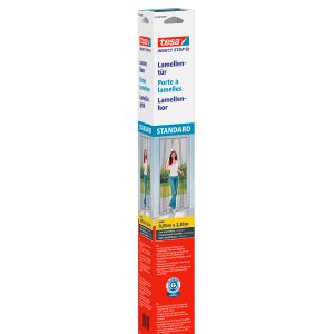 Tesa Zaščitna mreža proti mrčesu za lamelna vrata Antracit 220 cm x 95 cm