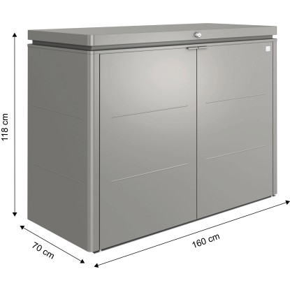Biohort HighBoard Vel. 160 Kremenčevo siva kovinska