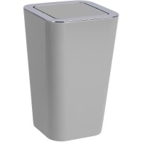 Wenko Koš z nihajnim pokrovom Candy Grey 6 l