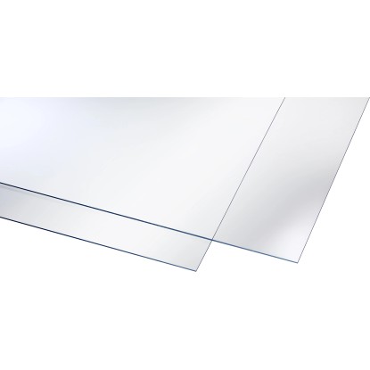 Plošča iz polistirola 2,5 mm gladka prozorna 1000 mm x 500 mm