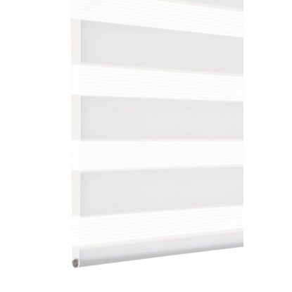Gardinia Easyfix Dvojna roleta z montažno tirnico 75 cm x 150 cm črna
