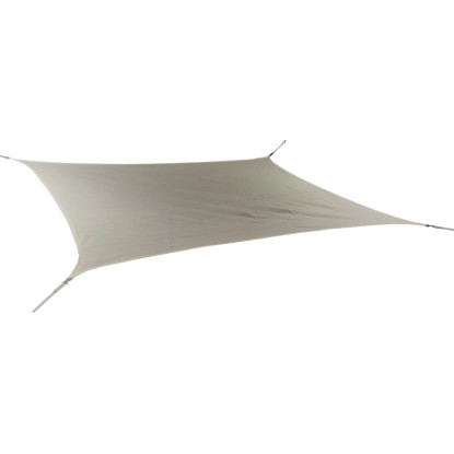 Peddy Shield Štirikotno jadro HDPE 300 cm x 400 cm kremno belo