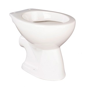 WC-školjka z nizkim izpiranjem z evro-izlivom