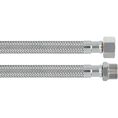 Prilagodljiva vezna cev 14,9 mm (G 3/8) x 16,7 mm (R 3/8) x 200 mm