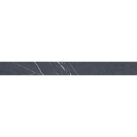 Gres robna ploščica Navas antracitna glazirana mat rektificirana 60 cm x 6 cm