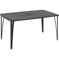 Vrtna miza 72 cm x 150 cm x 90 cm z jekleno mrežo