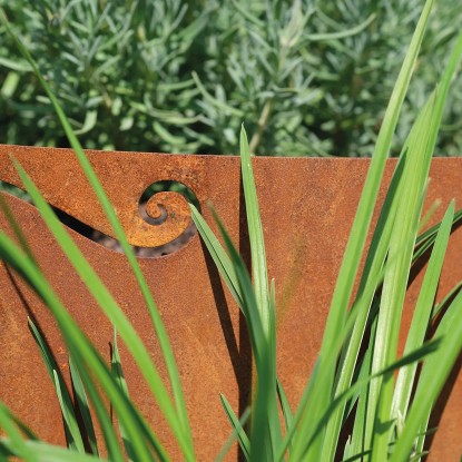 Bellissa Zeliščna spirala Corten 80 cm × 140 cm × 130 cm