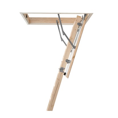 Dolle Podstrešne stopnice Kompakt 3-delne s pokrovčki na nogah 120 x 60 cm FSC®