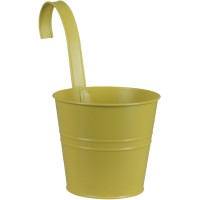 A.H.G. Viseči lonec iz cinka Ø 16 cm x 26 cm zelen lakiran