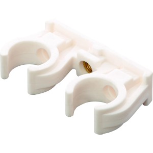 Sponka za cevi Dvojna Ø 22 mm