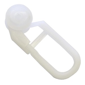 Gardinia Drsni obročki Beli Paket 100 kosov