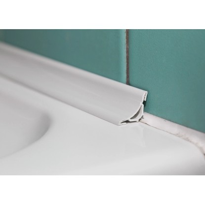 Tesnilni profil PVC bel 20 mm x 2,5 mm