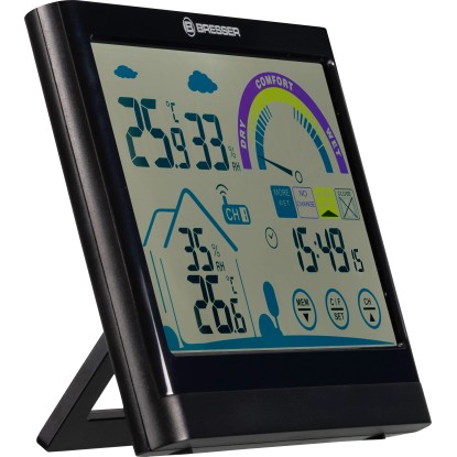 BRESSER VentAir Termo-/higrometer s priporočilom za prezračevanje