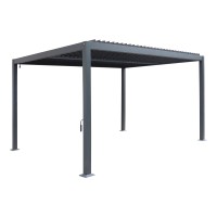 Hespéride Bioklimatska pergola Evonis 4 x 3 m Gris grafit