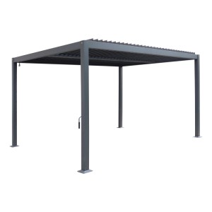 Hespéride Bioklimatska pergola Evonis 4 x 3 m Gris grafit