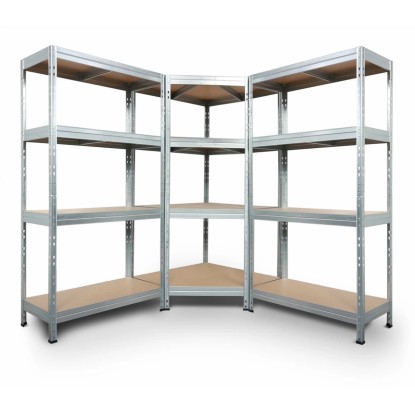 Ar Shelving Vtični regal za težka bremena Rivet 180 x 90 x 45 cm
