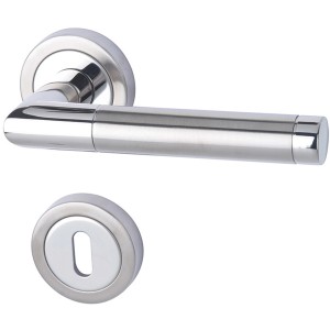 Alpertec Garnitura rozet Dallas II sobna vrata nerj. jeklo satinirano/polirano