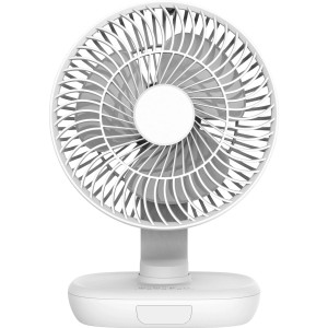Akumulatorski namizni ventilator Ø 20 cm bel
