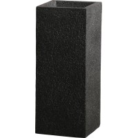 Posoda za rastline Calais antracitna 50 cm x 20 cm x 20 cm