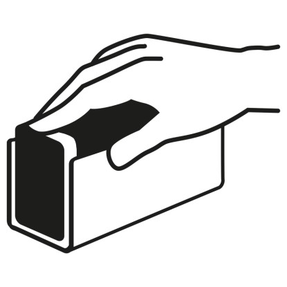 Bosch Expert Brusna gobica S471 69 mm x 97 mm x 26 mm Medium