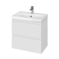 Cersanit Moduo Slim 60 omarica z umivalnikom bela