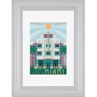 Okvir za slike iz umetne mase bel klasičen 30 cm x 40 cm