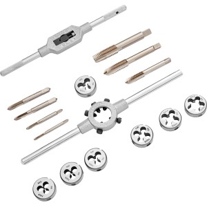 LUX-TOOLS Komplet za vrezovanje navoja Comfort M3 - M12 16-delni