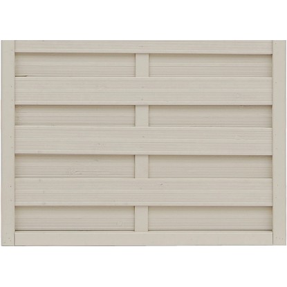 Element za ograjo za zasebnost Country krem laziran 180x120/90 cm FSC