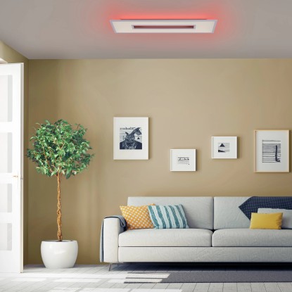 LED stropna svetilka Recess 100 x 29,5 cm, 2700-5000 K, RGB