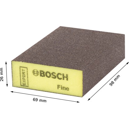 Bosch Expert Brusna gobica S471 69 mm x 97 mm x 26 mm Fine