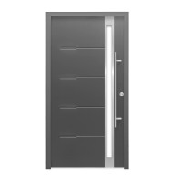 Splendoor Vhodna vrata Thermospace Atlanta Classic 110 x 210 cm antracit desna