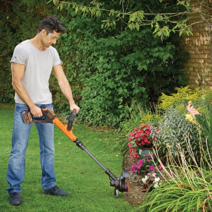 Black+Decker Akumulatorska kosilnica na nitko STC1840EPC vklj. z akumulatorjem