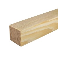 Döllken Profiles Kvadratna letev DR01 neobdelan bor 10 x 10 x 2.100 mm