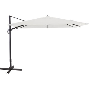 Viseči senčnik Aros pravokotne oblike 2,3 m x 3,1 m krem bela