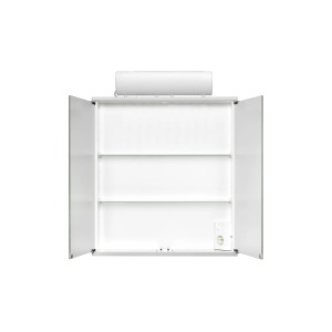 Jokey Omarica z ogledalom Runner 60 cm x 74 cm x 14 cm bela