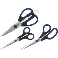 LUX-TOOLS Komplet škarij 3-delnih