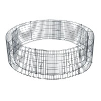 Bellissa Gabione visoka greda Okrogla Ø 146 cm/Ø 126 cm x 40 cm