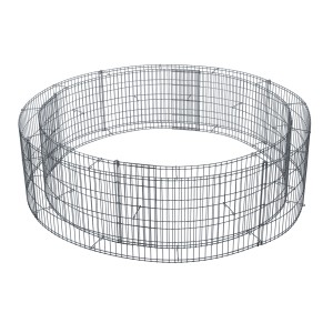 Bellissa Gabione visoka greda Okrogla Ø 146 cm/Ø 126 cm x 40 cm