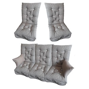 Blazine za komplet Robinson (5+2) siva