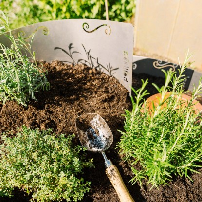 Bellissa Zeliščna spirala pocinkana 80 cm × 140 cm × 130 cm